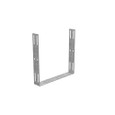 Milbank GCU Wireway Universal Connector Non UL Listed ANSI 61 Gray Steel