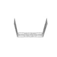 Milbank GCU Wireway Universal Connector Non UL Listed ANSI 61 Gray Steel