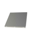 Milbank GEU Wireway Universal End Type 1 Screw Cover ANSI 61 Gray Steel
