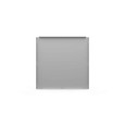 Milbank GEU Wireway Universal End Type 1 Screw Cover ANSI 61 Gray Steel