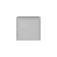 Milbank GEU Wireway Universal End Type 1 Screw Cover ANSI 61 Gray Steel