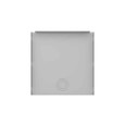 Milbank GEU Wireway Universal End Type 1 Screw Cover ANSI 61 Gray Steel
