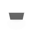 Milbank GEU Wireway Universal End Type 1 Screw Cover ANSI 61 Gray Steel