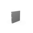 Milbank GEU Wireway Universal End Type 1 Screw Cover ANSI 61 Gray Steel