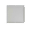 Milbank GEU Wireway Universal End Type 1 Screw Cover ANSI 61 Gray Steel