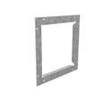 Milbank GF Wireway End Flange, Type 1 ANSI 61 Gray Steel