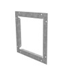 Milbank GF Wireway End Flange, Type 1 ANSI 61 Gray Steel