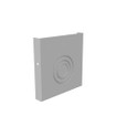 Milbank GFE Wireway End For Hinged Wireway ANSI 61 Gray Steel