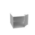 Milbank GFL Elbow 90-Degree Lay-in Wireway, ANSI 61 Gray Steel