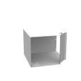 Milbank GFL Elbow 90-Degree Lay-in Wireway, ANSI 61 Gray Steel