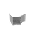 Milbank GFL Elbow 90-Degree Lay-in Wireway, ANSI 61 Gray Steel