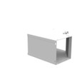 Milbank GFL Elbow 90-Degree Lay-in Wireway, ANSI 61 Gray Steel