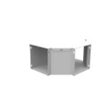 Milbank GFT Wireway Tee For Hinged Wireways ANSI 61 Gray Steel