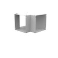 Milbank GT Wireway Tee, Type 1 ANSI 61 Gray Steel