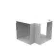 Milbank GT Wireway Tee, Type 1 ANSI 61 Gray Steel