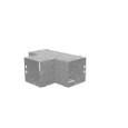 Milbank GT Wireway Tee, Type 1 ANSI 61 Gray Steel