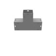 Milbank GT Wireway Tee, Type 1 ANSI 61 Gray Steel