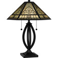 Quoizel Lighting TF6151 Transitional Table lamp tiffany 2 lights