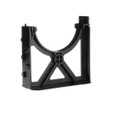 Carlon Non-Metallic Snap-Loc Base Spacer – angled view showing interlocking side tabs and conduit cradle detail