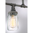 Quoizel Lighting SQR538 Transitional 5 Light island rustic blk
