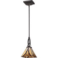Quoizel Lighting TFAS1507 Transitional Mini pendant tiffany valiant