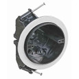 Carlon Ceiling-Mount Vapor-Tight, Black Polycarbonate