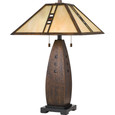 Quoizel  Transitional Table lamp tiffany 17"sq QZL-TF3341