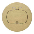 Carlon Brass Floor Box Cover for Tile and Carpet Applications