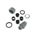 Carlon SRTC-050 1/2 Inch Threaded Strain Relief Connector - Liquidtight Conduit Fitting