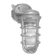 Carlon Metal Cage Light Ceiling/Wall Mount - Industrial-Style Weatherproof Fixture for Outdoor or Utility Use
