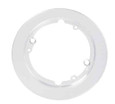 Carlon E97CCR Round Clear Carpet Ring - Durable PVC Floor Box Cover for Carpeted Surfaces
