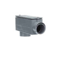 Carlon PVC Type LB Conduit Body, Gray