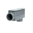 Carlon PVC Type LB Conduit Body, Gray