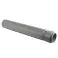Carlon E954 PVC Slip Meter Riser, full-length side view showing threaded male end and conduit markings