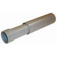 Carlon Gray Non-Metallic PVC Expansion Couplings - Schedule 40/80 with Mid-Point Indicator