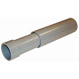 Carlon Gray Non-Metallic PVC Expansion Couplings - Schedule 40/80 with Mid-Point Indicator
