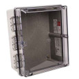 Carlon Circuit-Safe® JIC Polycarbonate Enclosures - Hinged Cover