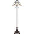 Quoizel QZL-TFMK9362 Traditional Floor lamp tiffany 2 light valiant bronz