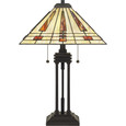Quoizel  Traditional Table lamp tiffany 2 light QZL-TF5209