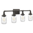 Quoizel Lighting SQR8604 Transitional Bath fixture 4 Light