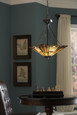 Quoizel Lighting TFIK2817 Transitional Pendant tiffany 3l vltn brnz