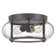 Quoizel Lighting TRG1612 Transitional Flush mount 2 light