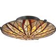 Quoizel Lighting TFVY1400 Transitional Flush mount valnt brnze