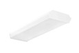 RAB GUS2 Series 2-Foot LED Strip Light (18W–25W, 3000K–5000K, 0–10V Dimming, White Finish)