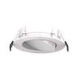 RAB Gimbal Wafer LED Recessed Light – 4"/6", 9W/12W, 650–950 Lumens, 5CCT Selectable, 120V, White
