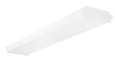 RAB GUS4 Series 4-Foot LED Strip Light (36W–50W, 3000K–5000K, 0–10V Dimming, White Finish)