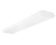 RAB GUS4 Series 4-Foot LED Strip Light (36W–50W, 3000K–5000K, 0–10V Dimming, White Finish)