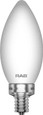 RAB B11 Decorative LED Candelabra Bulb (5W–5W, 2700K, 90 CRI, Clear/Frosted Filament, E12/E26 Base)