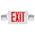 RAB ECOMBO Universal LED Exit & Emergency Combo Light with Red/Green Letters and Remote Capacity