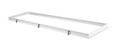 RAB LPANEL Recessed Mounting Kit (1×4, 2×2, 2×4, White Finish)